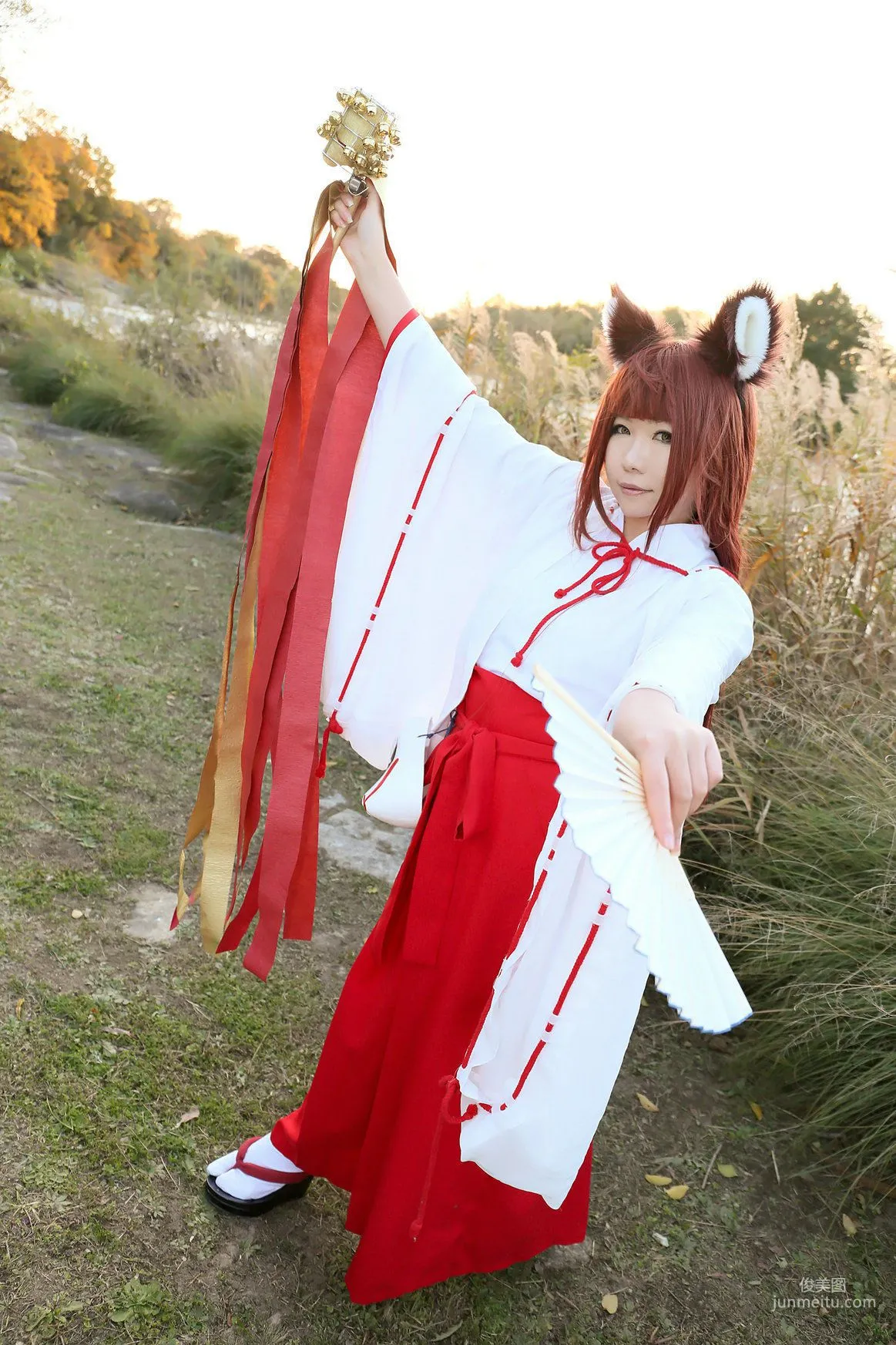 Higurashi Rin [Fox Club 2nd Generation Miko [Higurashi Kikaku] Photo Set photo 68