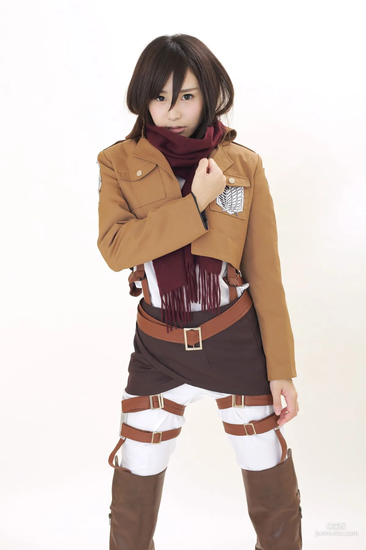 Megumi Aisaka, Bakemonogatari Shinobu Oshino & Attack on Titan Mikasa Ackerman [Fiction of D] Photo Set photo 59