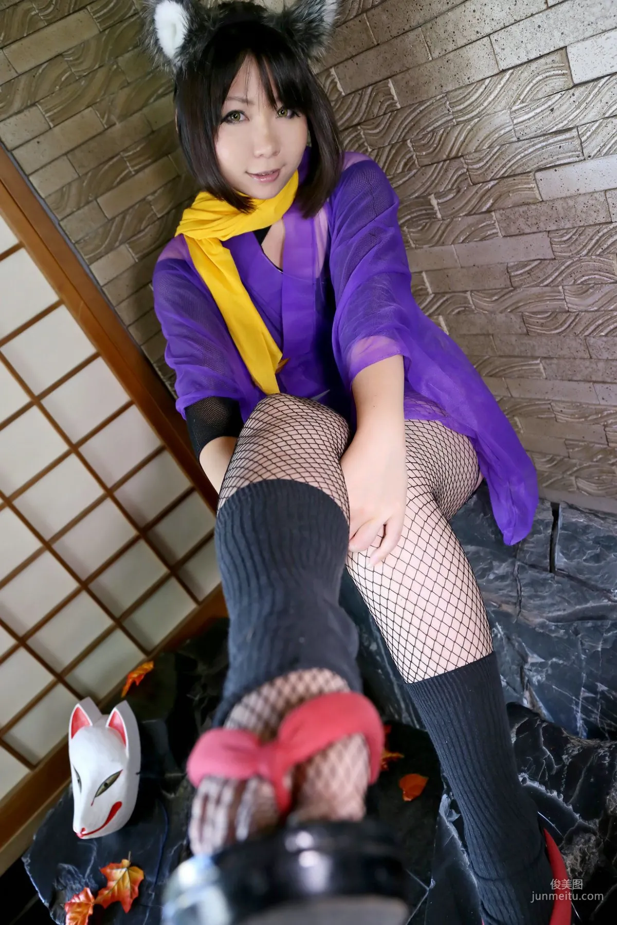 Higurashi Rin [Kitsune Fox Club 1st Generation] Female Ninja [Higurashi Project] Photo Set photo 69