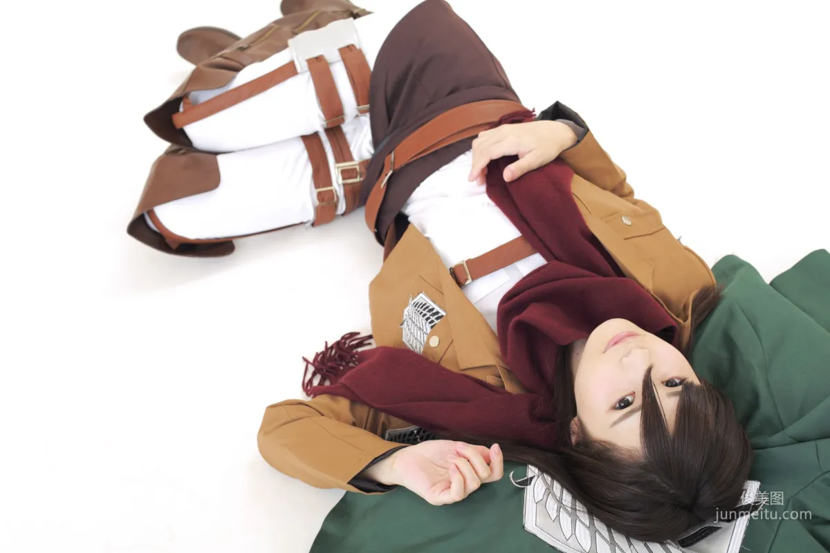 Megumi Aisaka, Bakemonogatari Shinobu Oshino & Attack on Titan Mikasa Ackerman [Fiction of D] Photo Set photo 64