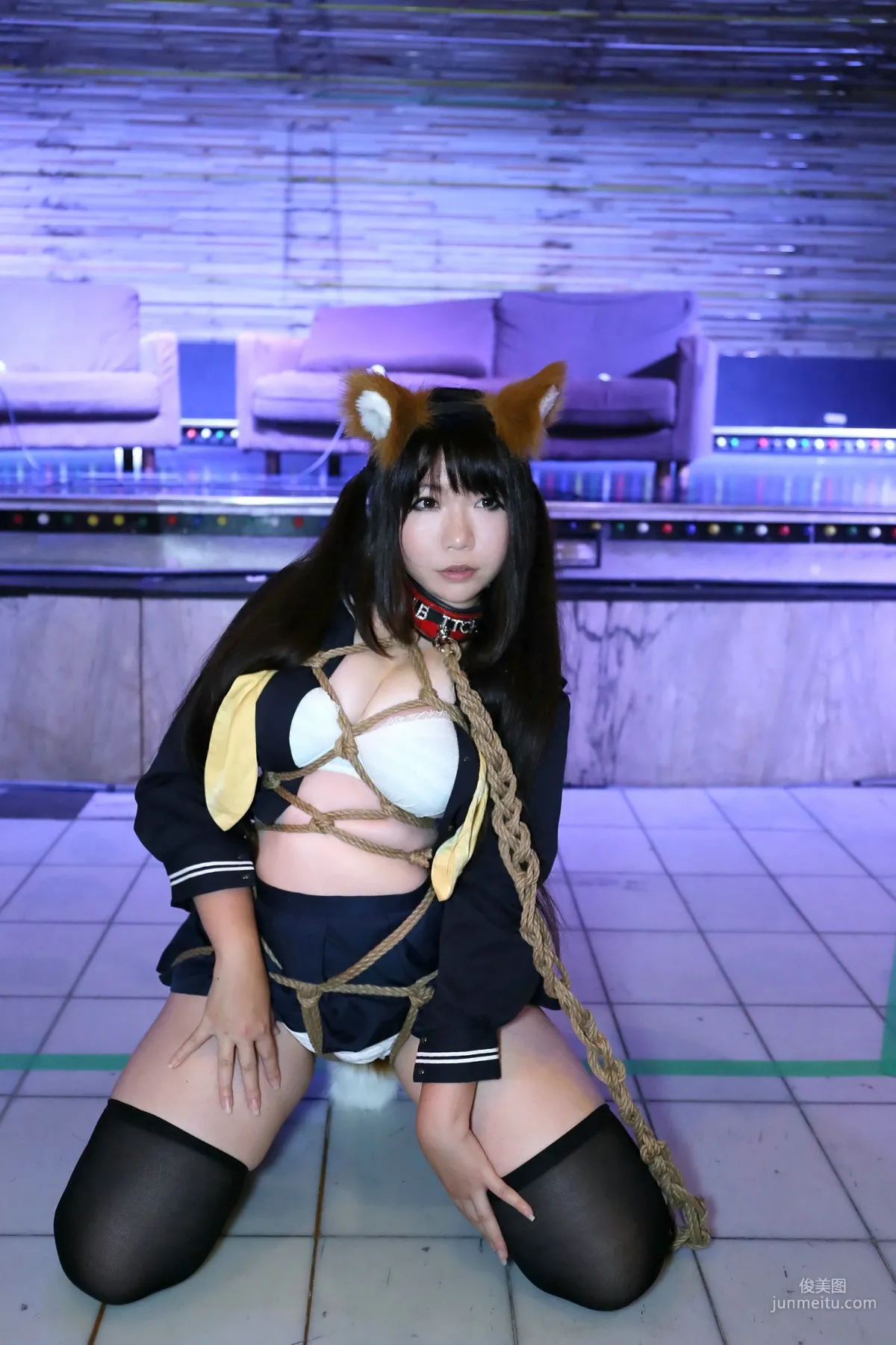 Higurashi Rin and Higurashi Ran, [Fox Club 2nd Generation School Girl] [Cosplay Collection] Photo Set photo 61