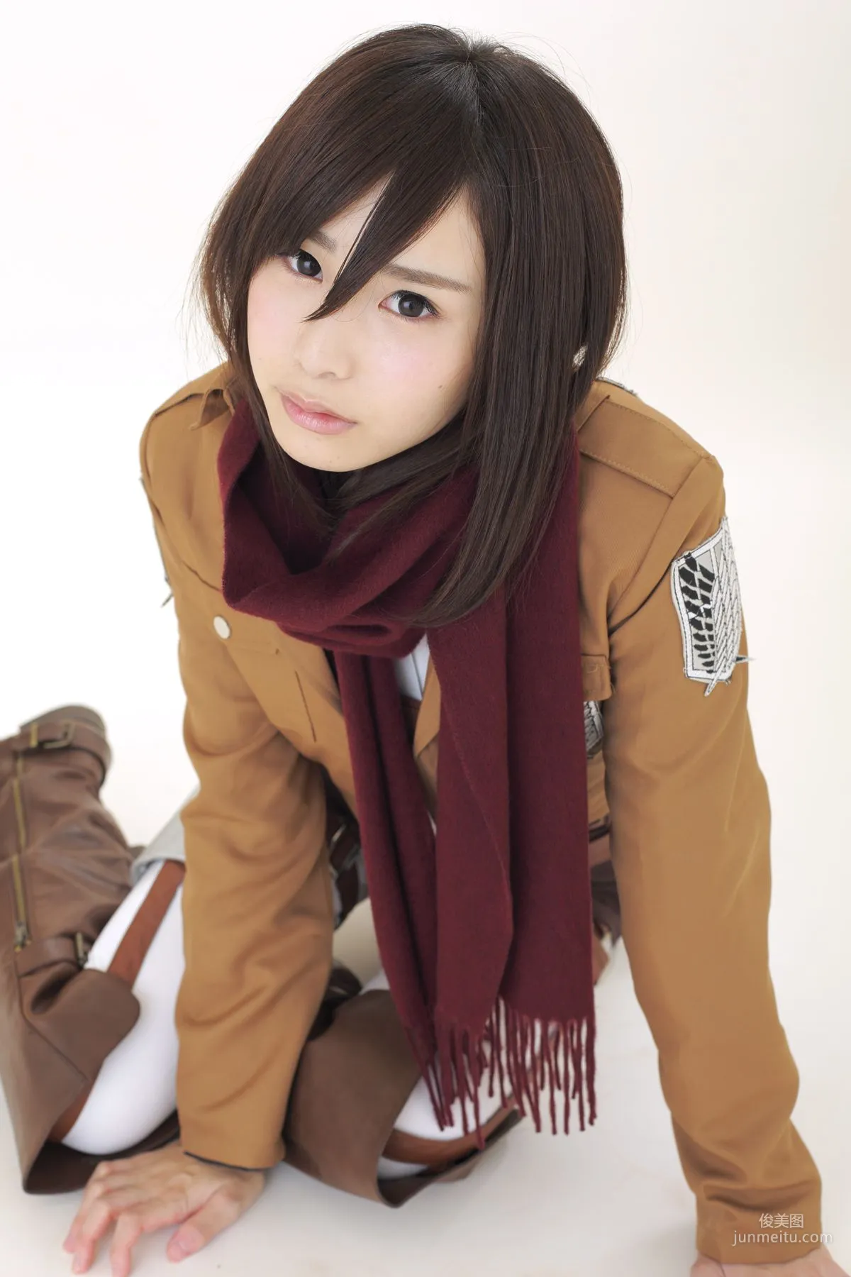 Megumi Aisaka, Bakemonogatari Shinobu Oshino & Attack on Titan Mikasa Ackerman [Fiction of D] Photo Set photo 62
