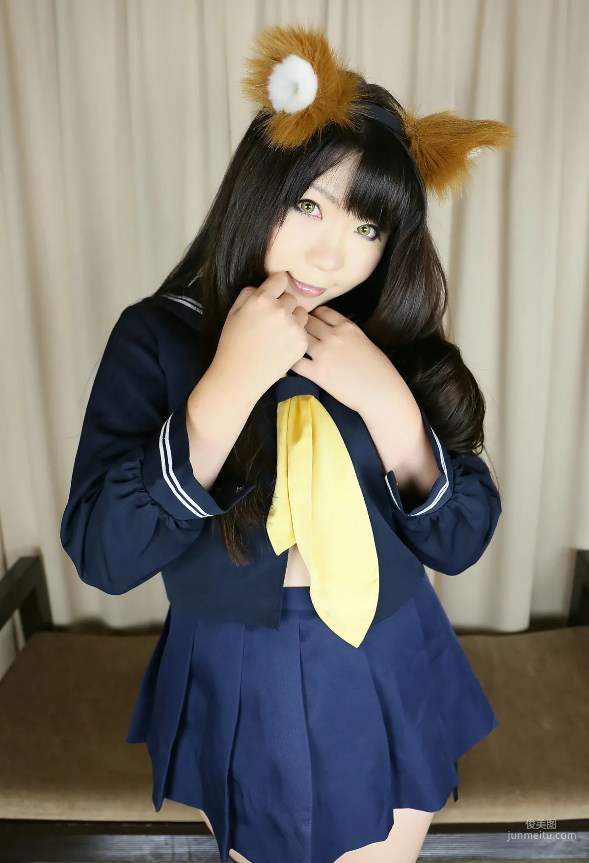 Higurashi Rin and Higurashi Ran, [Fox Club 2nd Generation School Girl] [Cosplay Collection] Photo Set photo 129