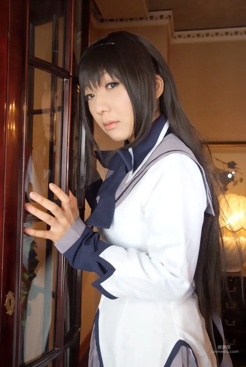 Misaki Hanamura Puella Magi Madoka Magica Akemi Homura [HONEY BUNNY] Photo Set photo 5
