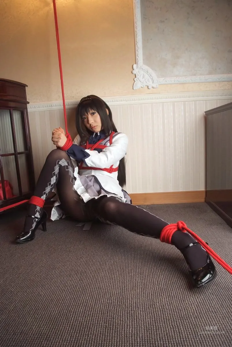 Misaki Hanamura Puella Magi Madoka Magica Akemi Homura [HONEY BUNNY] Photo Set photo 42