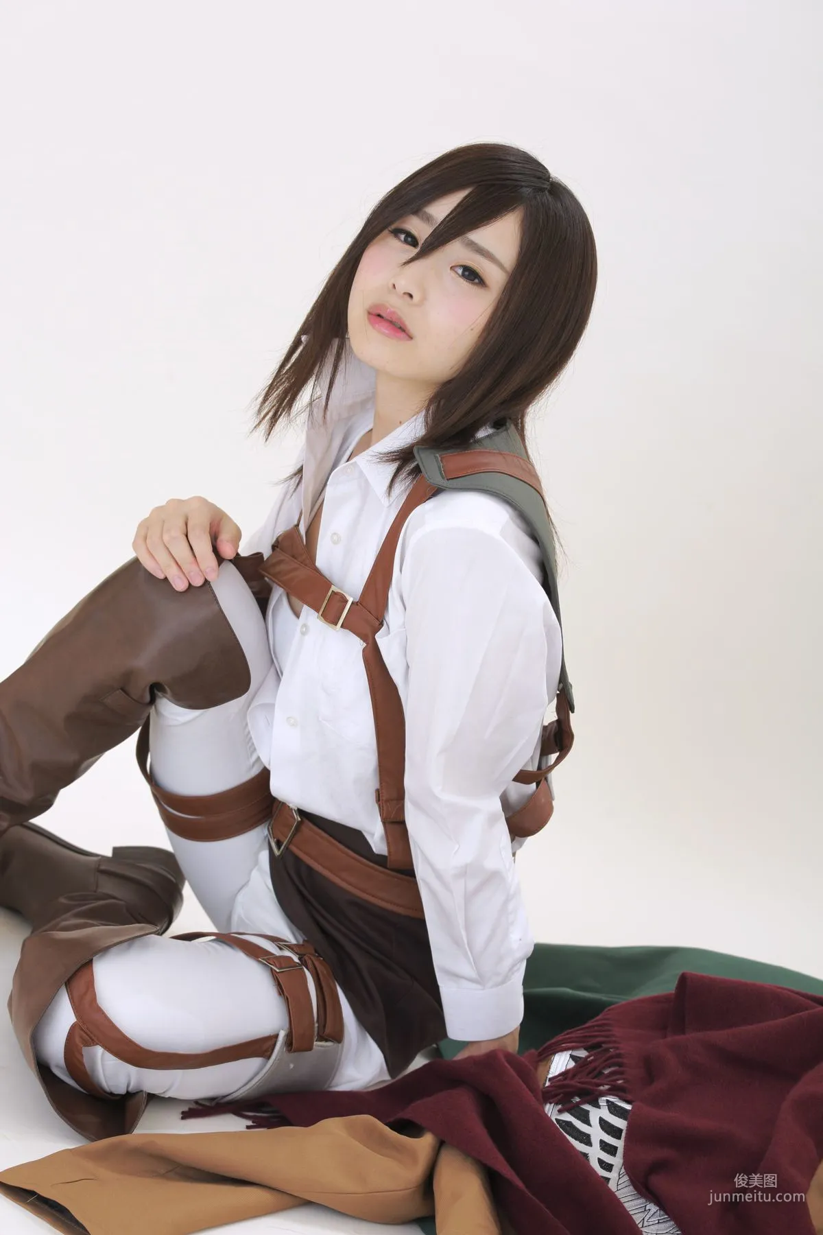 Megumi Aisaka, Bakemonogatari Shinobu Oshino & Attack on Titan Mikasa Ackerman [Fiction of D] Photo Set photo 79
