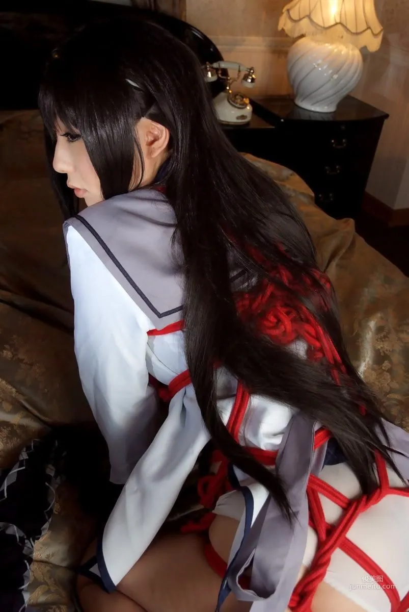 Misaki Hanamura Puella Magi Madoka Magica Akemi Homura [HONEY BUNNY] Photo Set photo 73
