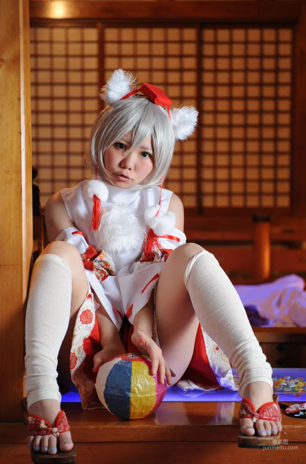兎丘なこ《Touhou Project》Cirno+Inubashiri Momiji [Black★pumpkin] 寫真集 33
