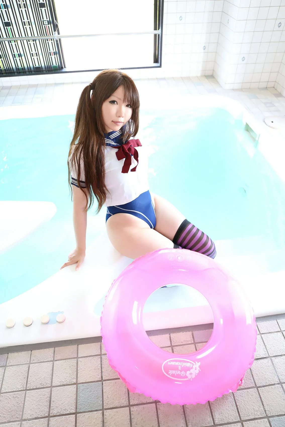 Higurashi Rin & Higurashi Ran [Sailor Osanpo -Shukketsu Dai Service] [Cosplay Collection] Photo Set photo 36
