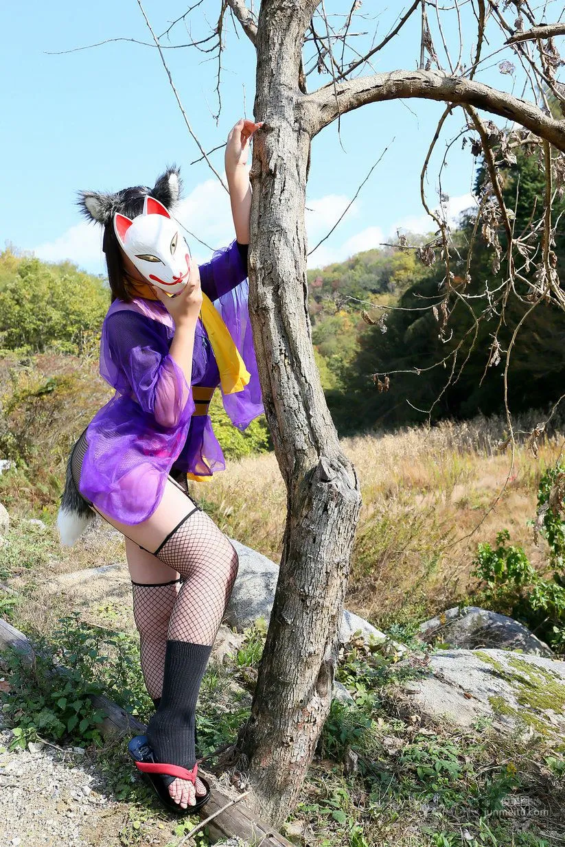 Higurashi Rin [Kitsune Fox Club 1st Generation] Female Ninja [Higurashi Project] Photo Set photo 3