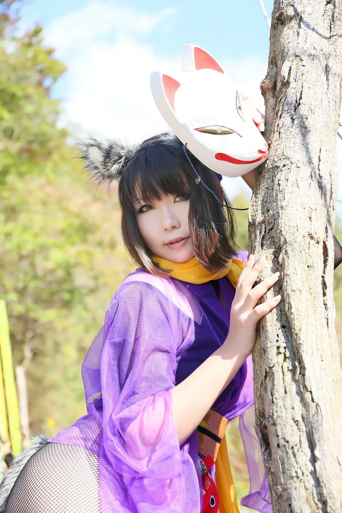 Higurashi Rin [Kitsune Fox Club 1st Generation] Female Ninja [Higurashi Project] Photo Set photo 6