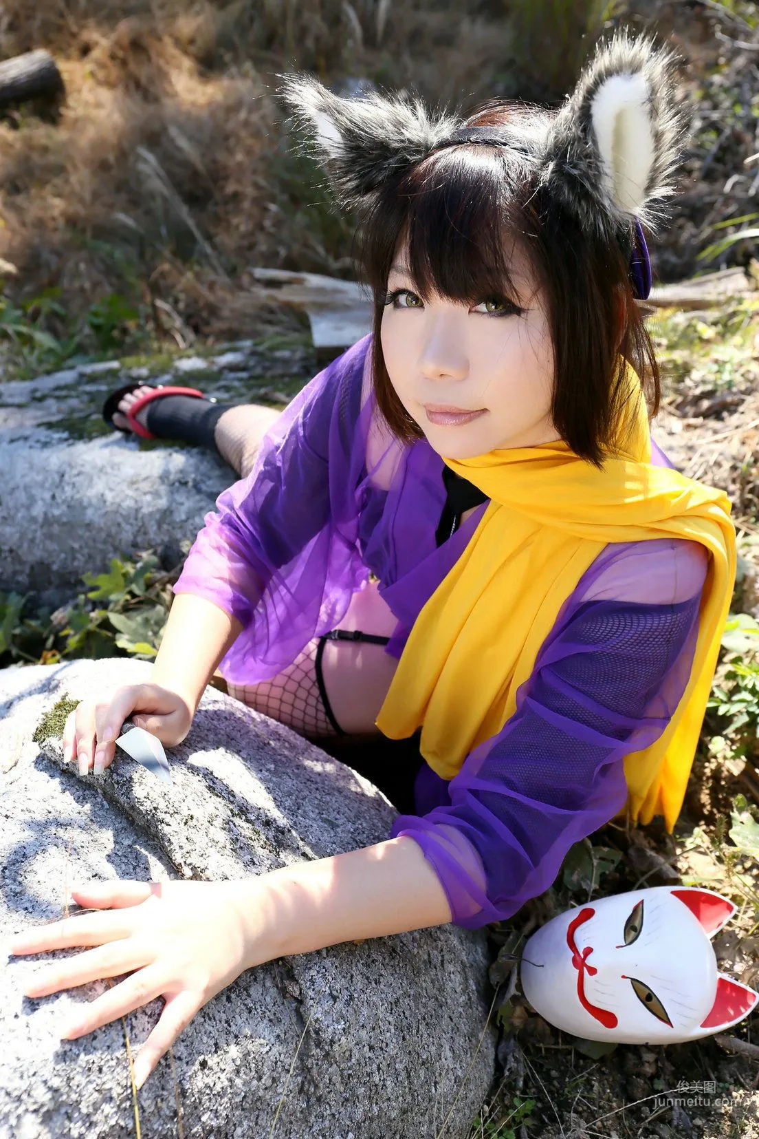 Higurashi Rin [Kitsune Fox Club 1st Generation] Female Ninja [Higurashi Project] Photo Set photo 16