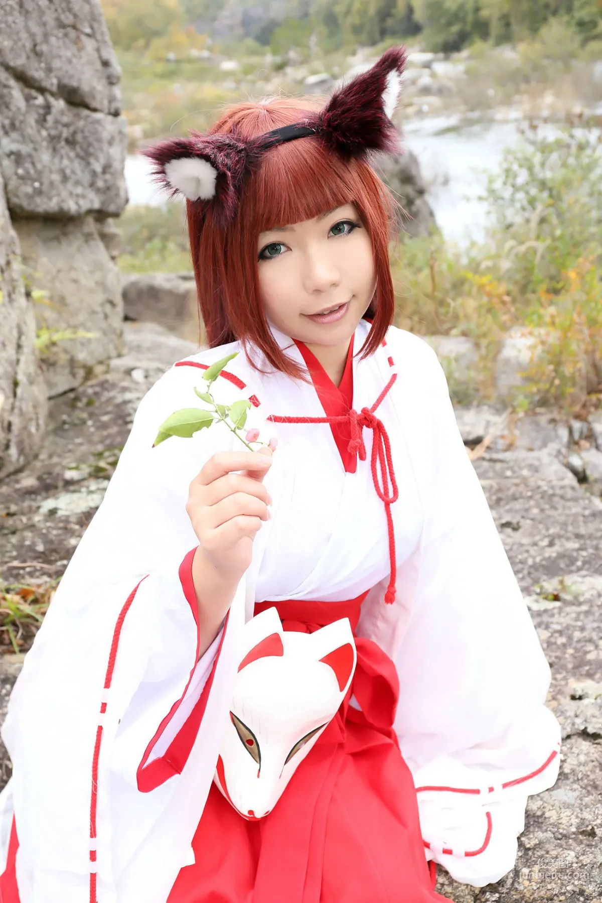 Higurashi Rin [Fox Club 2nd Generation Miko [Higurashi Kikaku] Photo Set photo 34