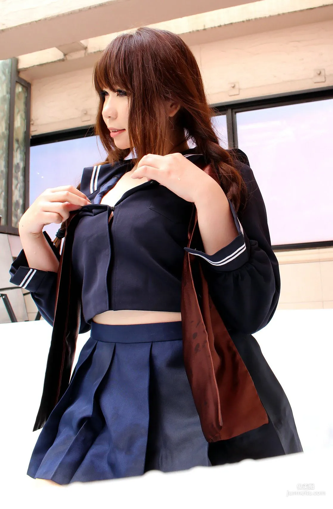 Higurashi Rin & Higurashi Ran [Sailor Osanpo -Shukketsu Dai Service] [Cosplay Collection] Photo Set photo 11