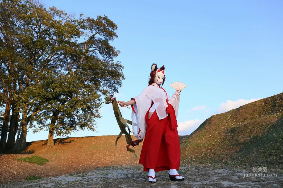 Higurashi Rin [Fox Club 2nd Generation Miko [Higurashi Kikaku] Photo Set photo 3