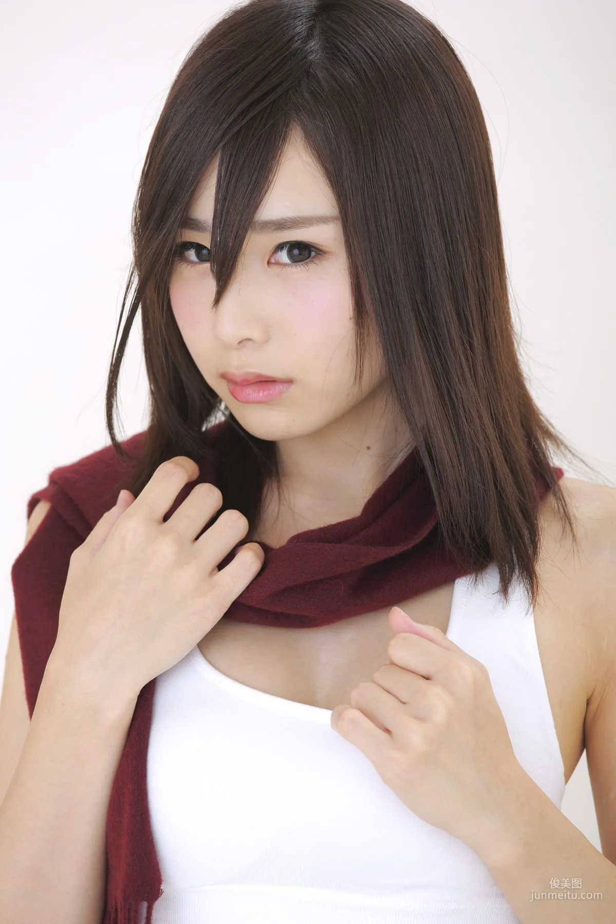 Megumi Aisaka, Bakemonogatari Shinobu Oshino & Attack on Titan Mikasa Ackerman [Fiction of D] Photo Set photo 84