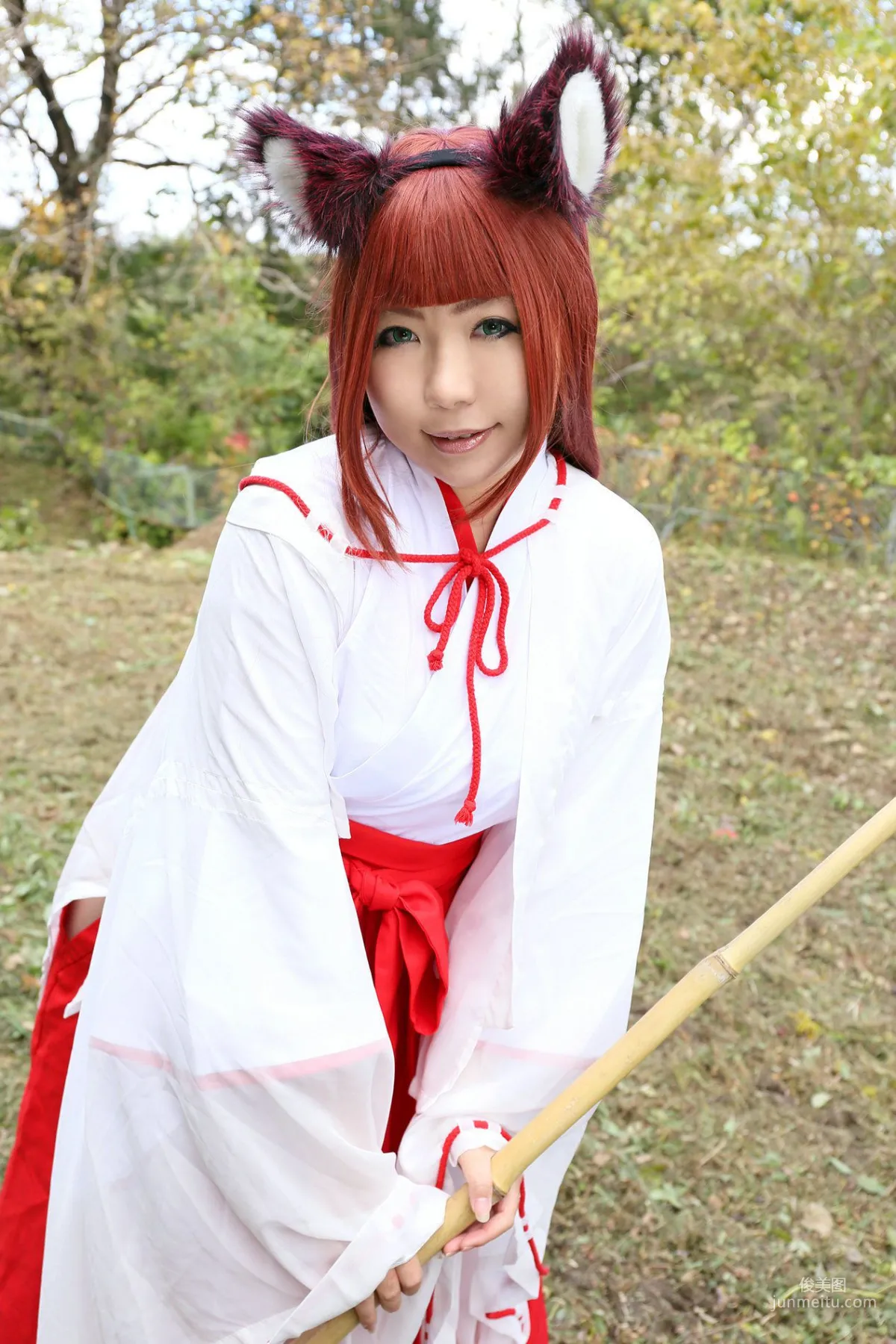 Higurashi Rin [Fox Club 2nd Generation Miko [Higurashi Kikaku] Photo Set photo 23
