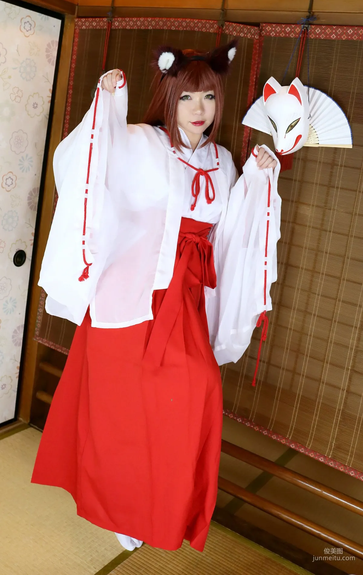 Higurashi Rin [Fox Club 2nd Generation Miko [Higurashi Kikaku] Photo Set photo 87