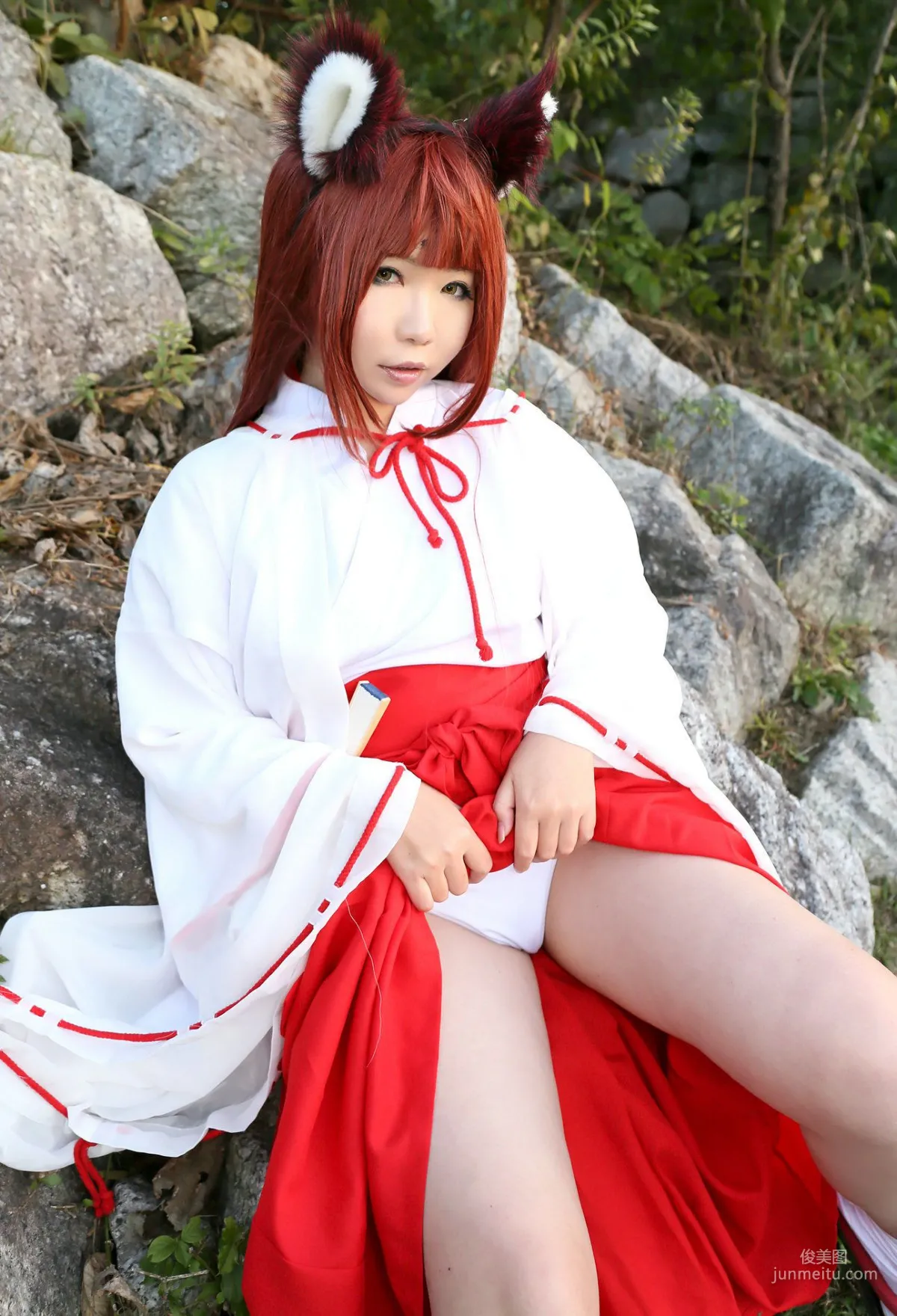 Higurashi Rin [Fox Club 2nd Generation Miko [Higurashi Kikaku] Photo Set photo 74