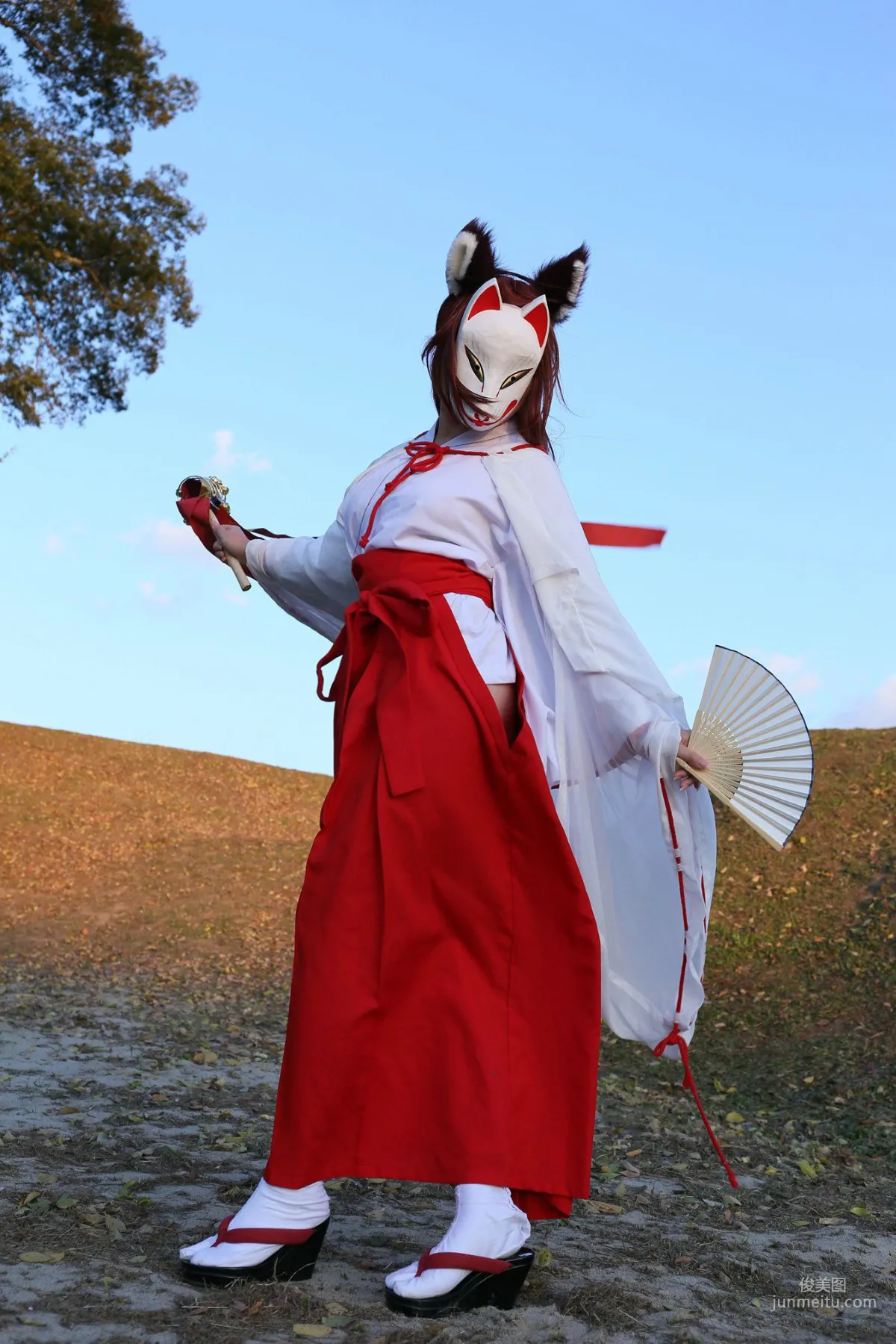Higurashi Rin [Fox Club 2nd Generation Miko [Higurashi Kikaku] Photo Set photo 6