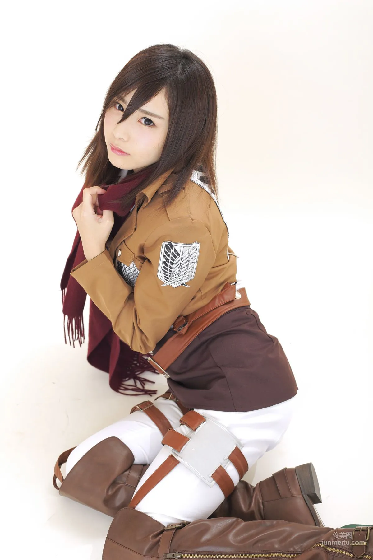 Megumi Aisaka, Bakemonogatari Shinobu Oshino & Attack on Titan Mikasa Ackerman [Fiction of D] Photo Set photo 73