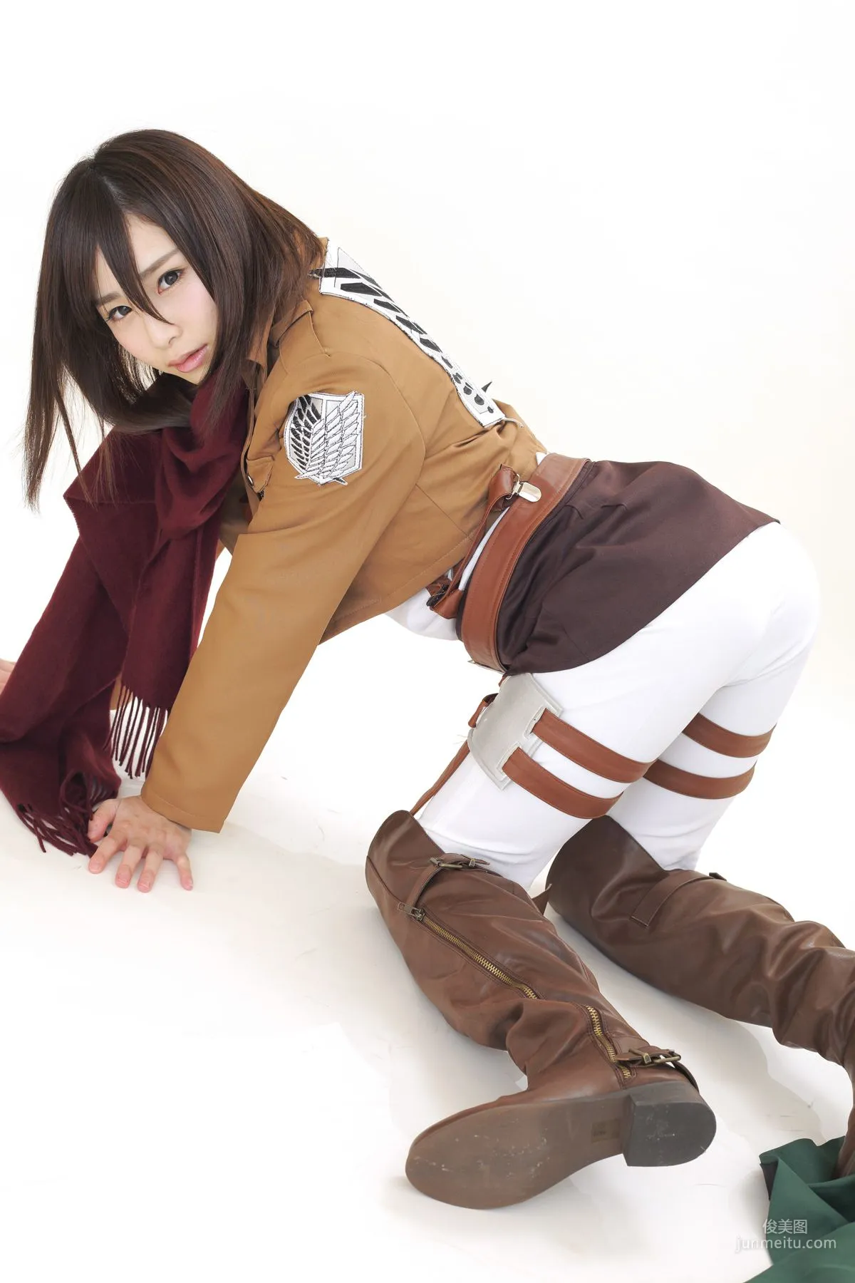 Megumi Aisaka, Bakemonogatari Shinobu Oshino & Attack on Titan Mikasa Ackerman [Fiction of D] Photo Set photo 72