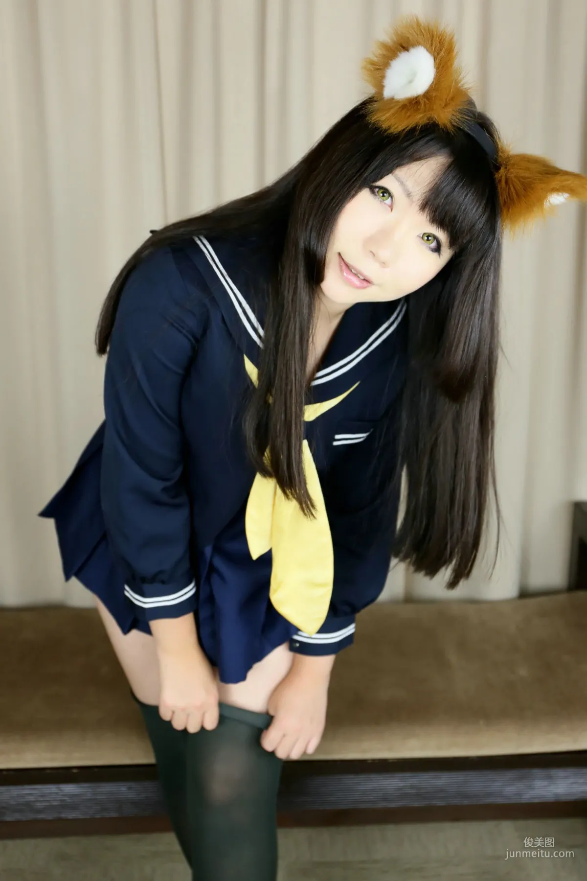 Higurashi Rin and Higurashi Ran, [Fox Club 2nd Generation School Girl] [Cosplay Collection] Photo Set photo 127