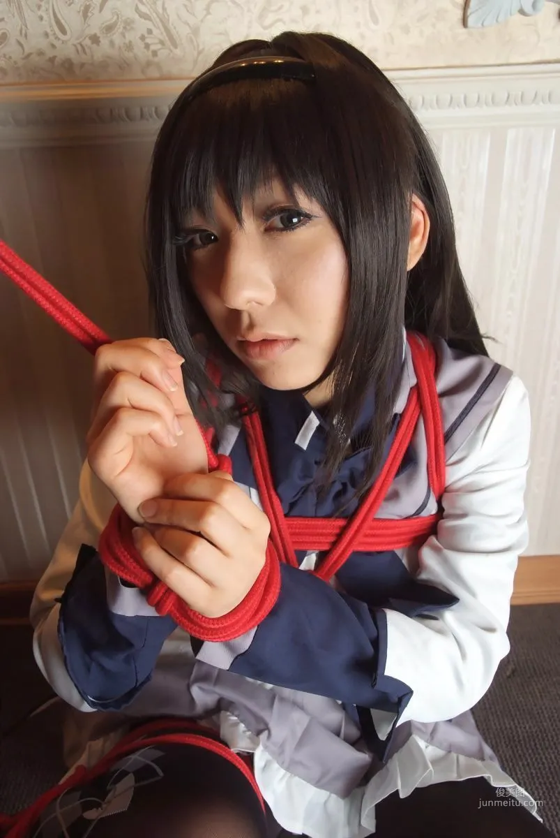 Misaki Hanamura Puella Magi Madoka Magica Akemi Homura [HONEY BUNNY] Photo Set photo 44