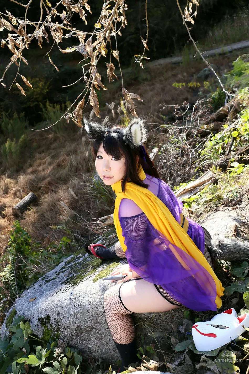 Higurashi Rin [Kitsune Fox Club 1st Generation] Female Ninja [Higurashi Project] Photo Set photo 8