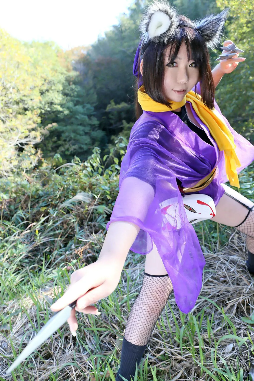 Higurashi Rin [Kitsune Fox Club 1st Generation] Female Ninja [Higurashi Project] Photo Set photo 26