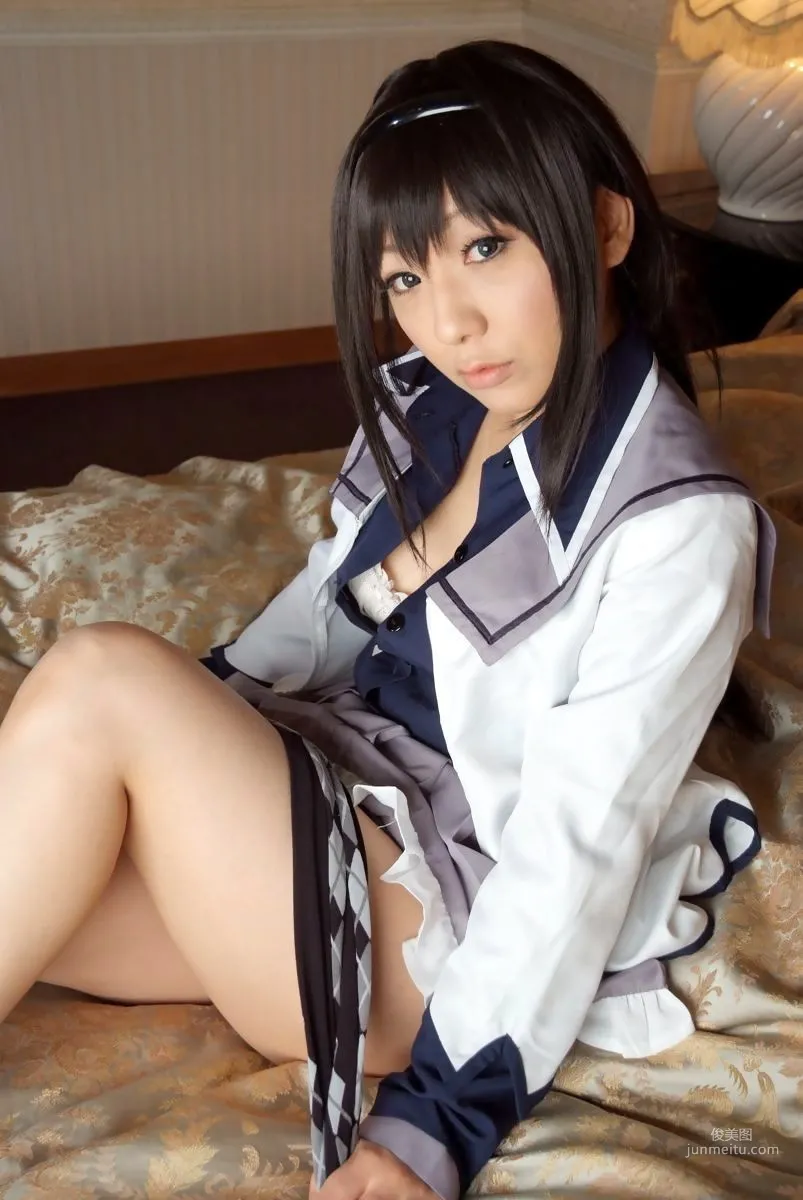 Misaki Hanamura Puella Magi Madoka Magica Akemi Homura [HONEY BUNNY] Photo Set photo 59