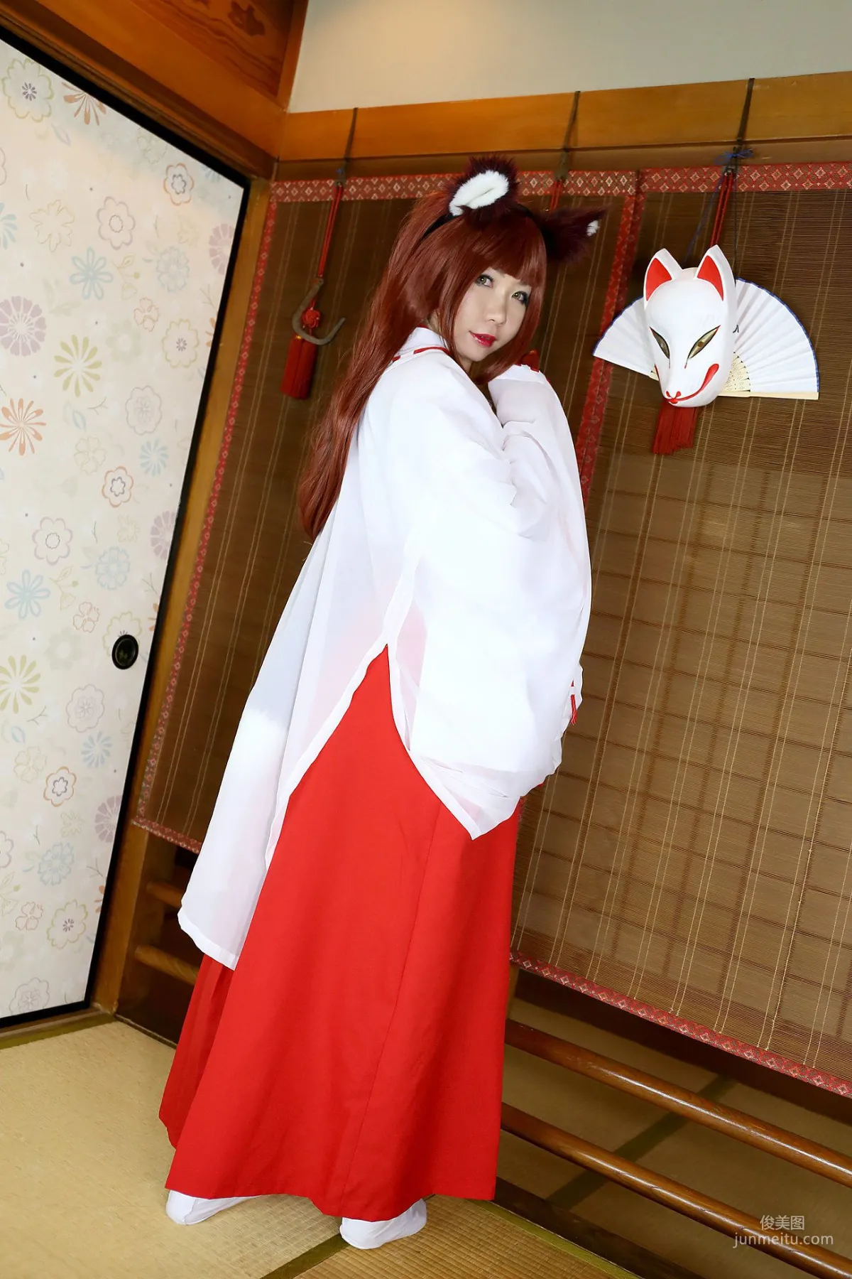 Higurashi Rin [Fox Club 2nd Generation Miko [Higurashi Kikaku] Photo Set photo 88