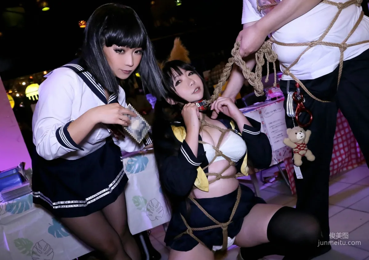 Higurashi Rin and Higurashi Ran, [Fox Club 2nd Generation School Girl] [Cosplay Collection] Photo Set photo 57
