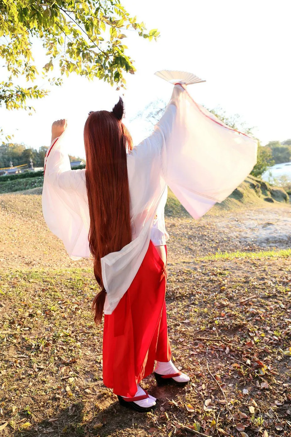 Higurashi Rin [Fox Club 2nd Generation Miko [Higurashi Kikaku] Photo Set photo 64