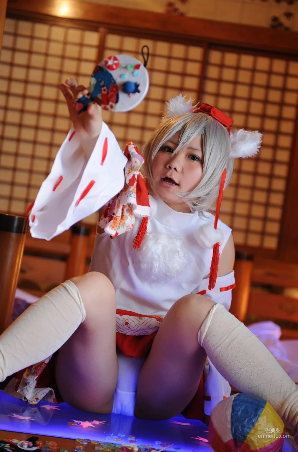 兎丘なこ《Touhou Project》Cirno+Inubashiri Momiji [Black★pumpkin] 寫真集 41