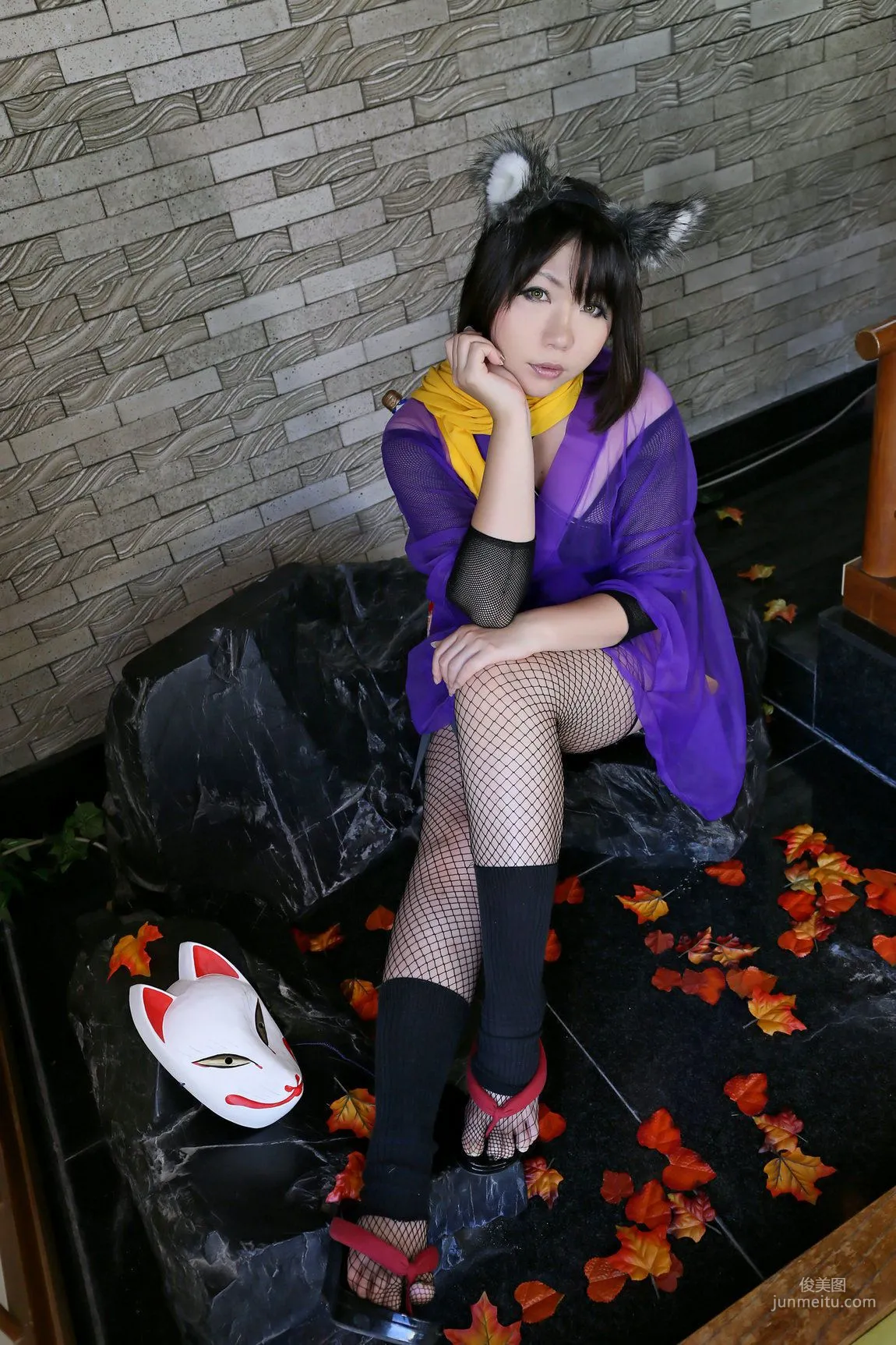 Higurashi Rin [Kitsune Fox Club 1st Generation] Female Ninja [Higurashi Project] Photo Set photo 70