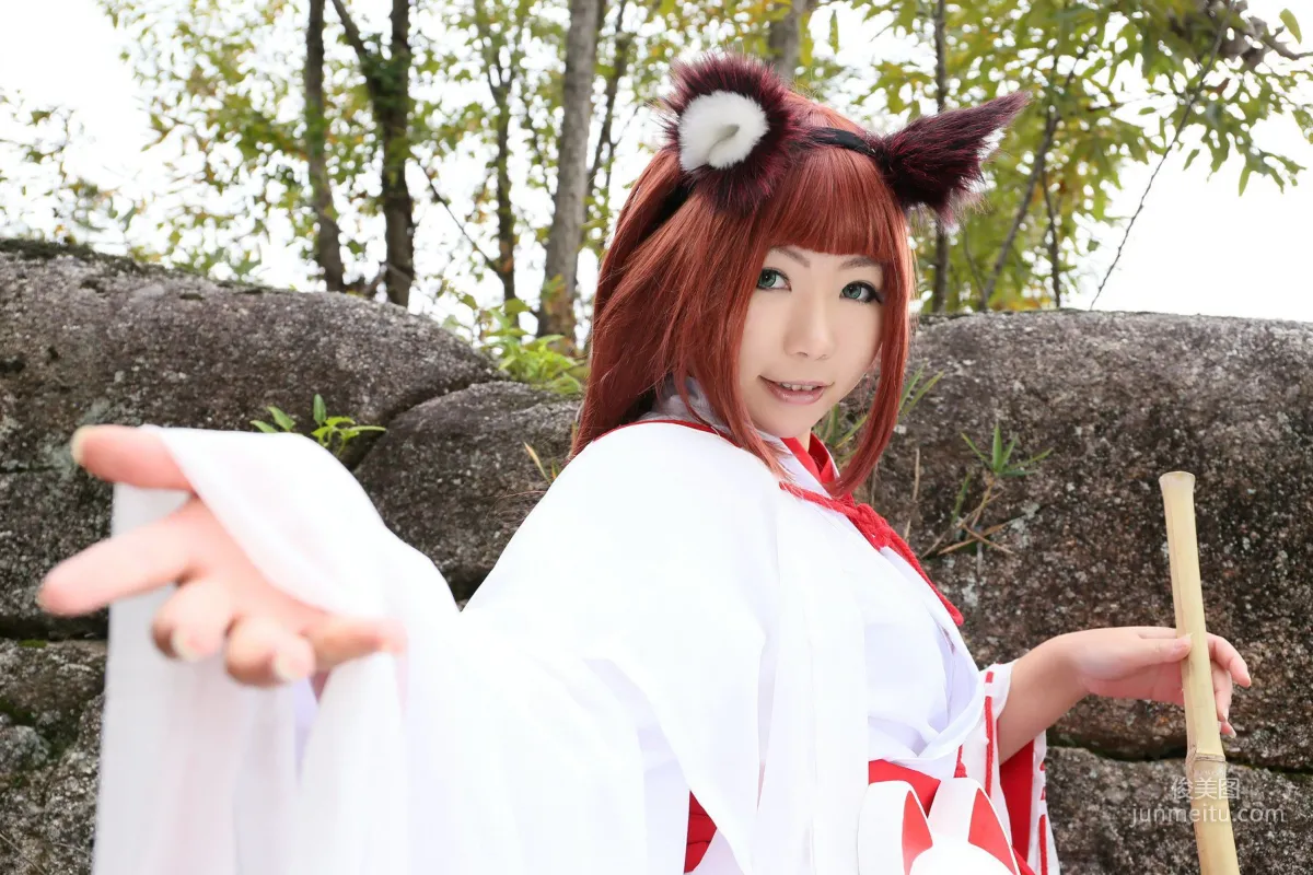 Higurashi Rin [Fox Club 2nd Generation Miko [Higurashi Kikaku] Photo Set photo 33