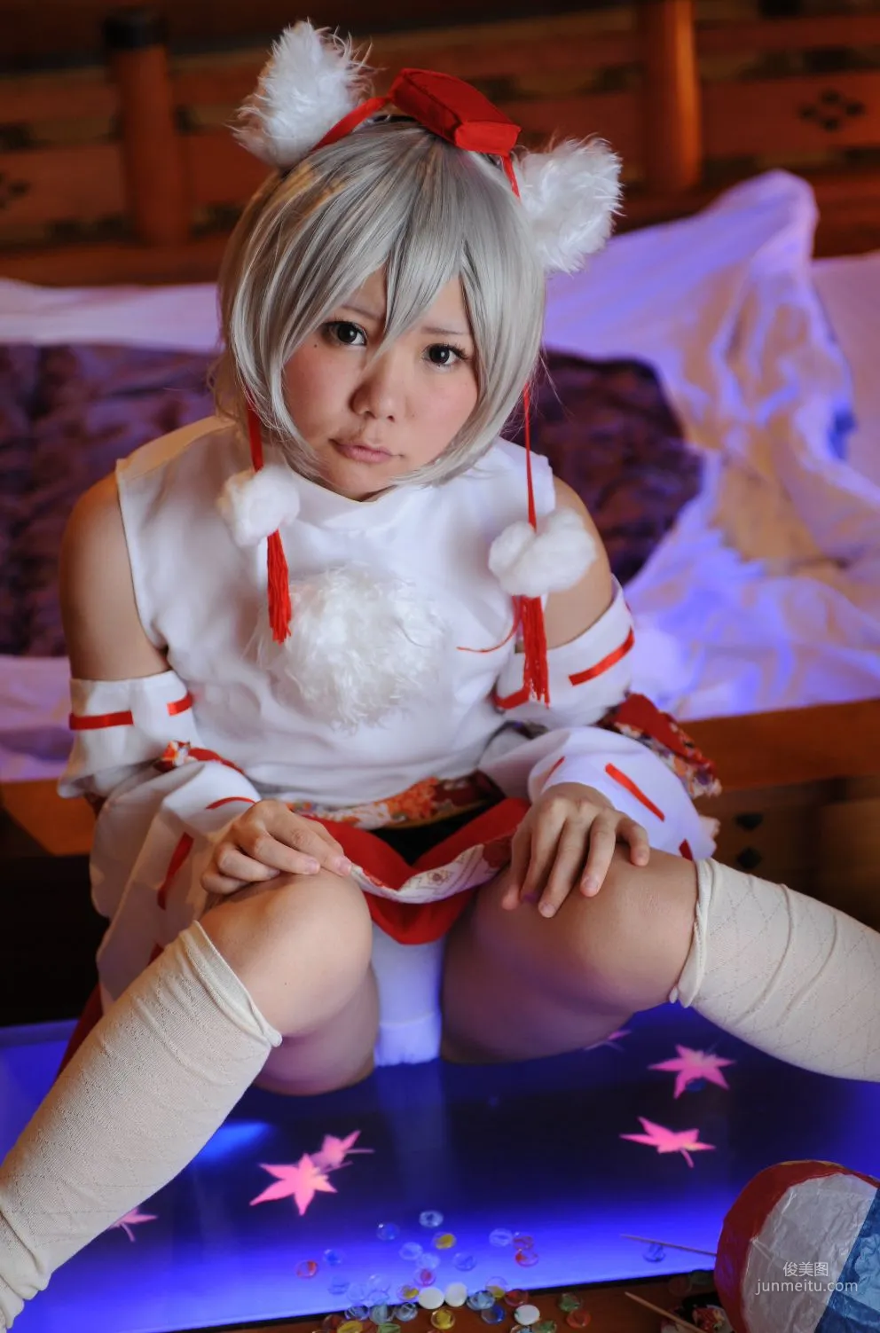 兎丘なこ《Touhou Project》Cirno+Inubashiri Momiji [Black★pumpkin] 寫真集 39