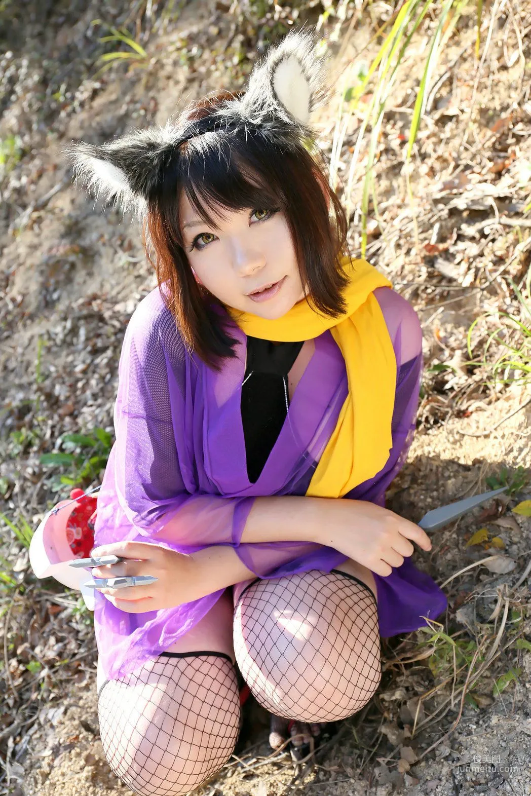Higurashi Rin [Kitsune Fox Club 1st Generation] Female Ninja [Higurashi Project] Photo Set photo 36