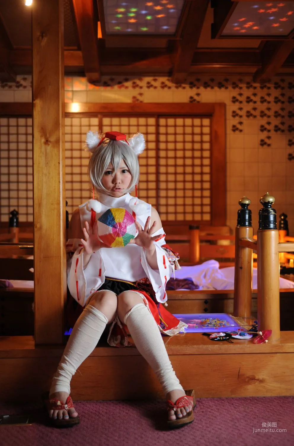 兎丘なこ《Touhou Project》Cirno+Inubashiri Momiji [Black★pumpkin] 寫真集 30