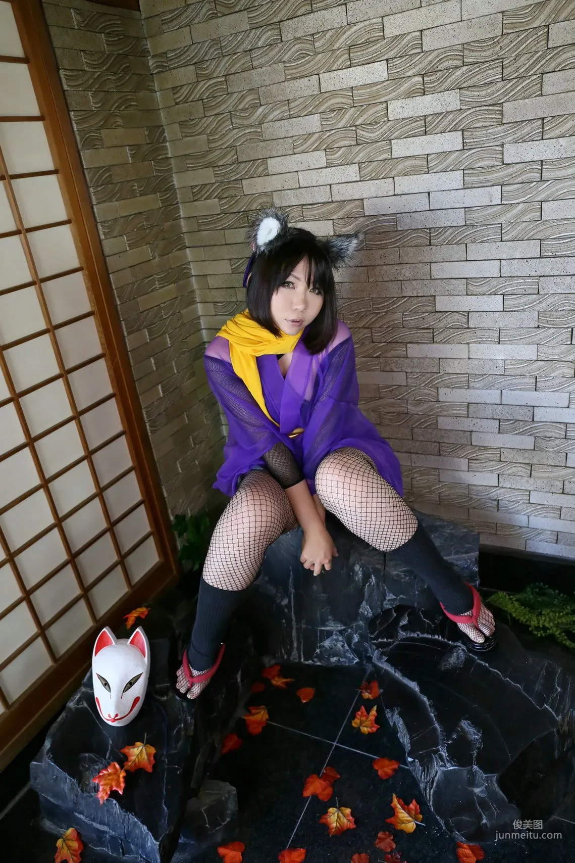 Higurashi Rin [Kitsune Fox Club 1st Generation] Female Ninja [Higurashi Project] Photo Set photo 60