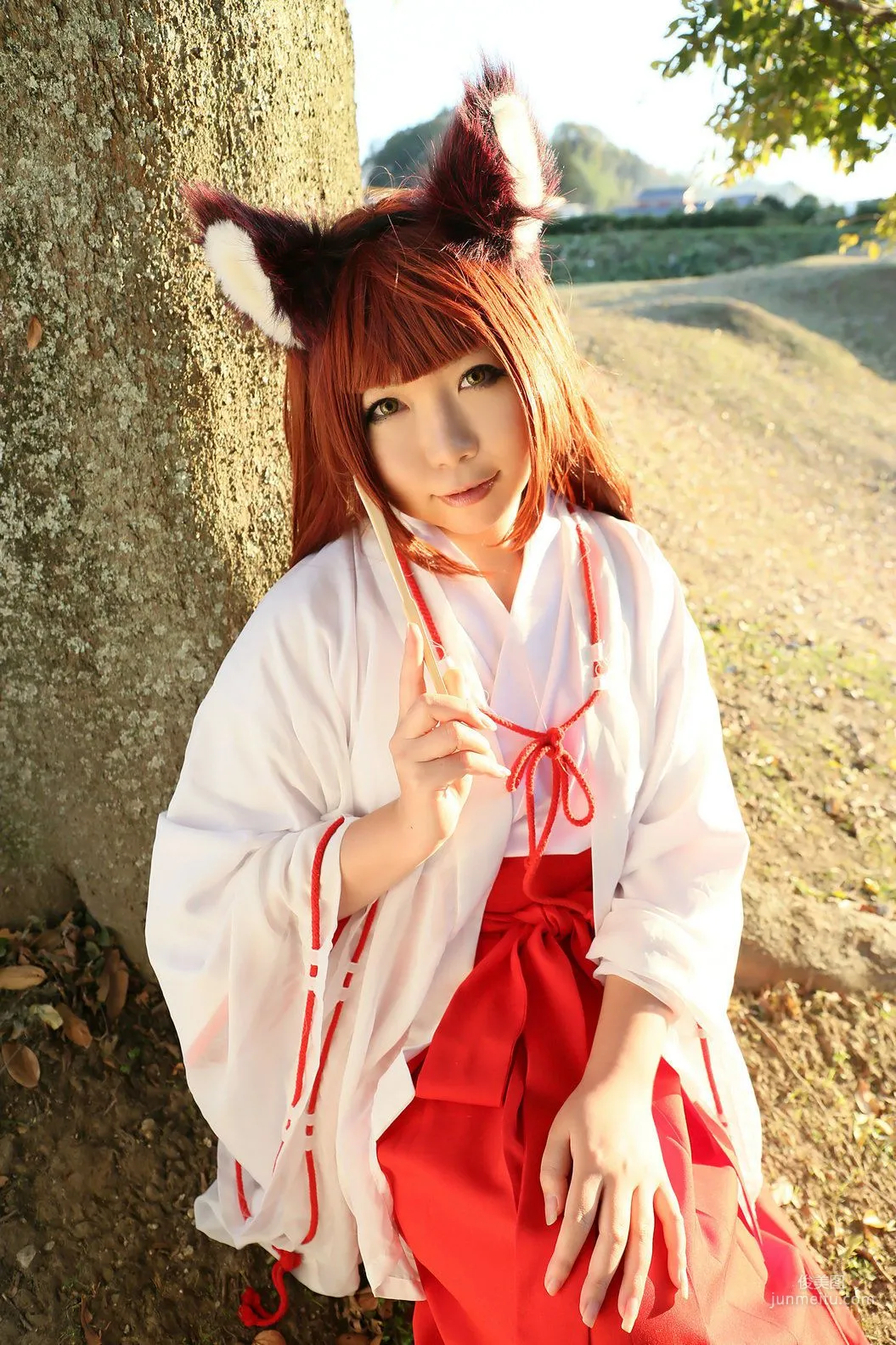Higurashi Rin [Fox Club 2nd Generation Miko [Higurashi Kikaku] Photo Set photo 56