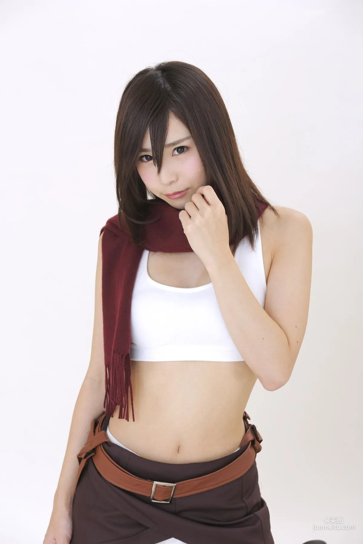 Megumi Aisaka, Bakemonogatari Shinobu Oshino & Attack on Titan Mikasa Ackerman [Fiction of D] Photo Set photo 83