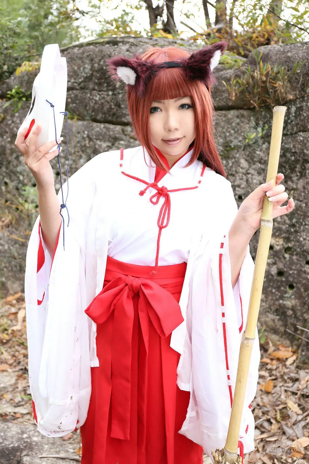 Higurashi Rin [Fox Club 2nd Generation Miko [Higurashi Kikaku] Photo Set photo 30