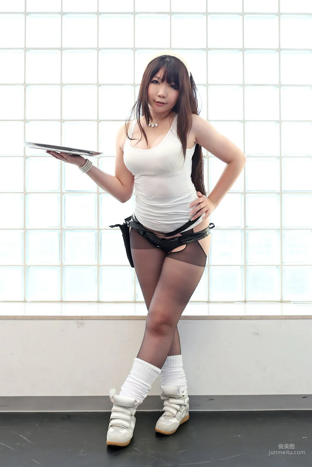 Higurashi Rin [Kuikomi Gasshou Hentai Dochashiko OL ga Iru Cafe] [Higurashi Kikaku] Photo Set photo 40