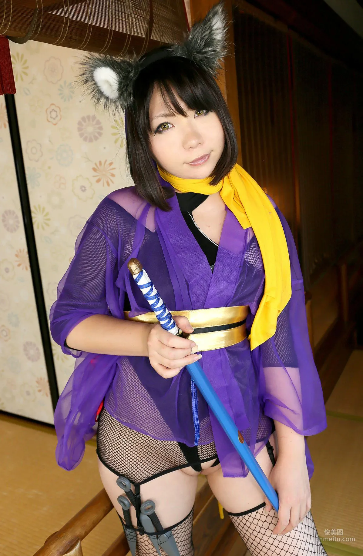 Higurashi Rin [Kitsune Fox Club 1st Generation] Female Ninja [Higurashi Project] Photo Set photo 85