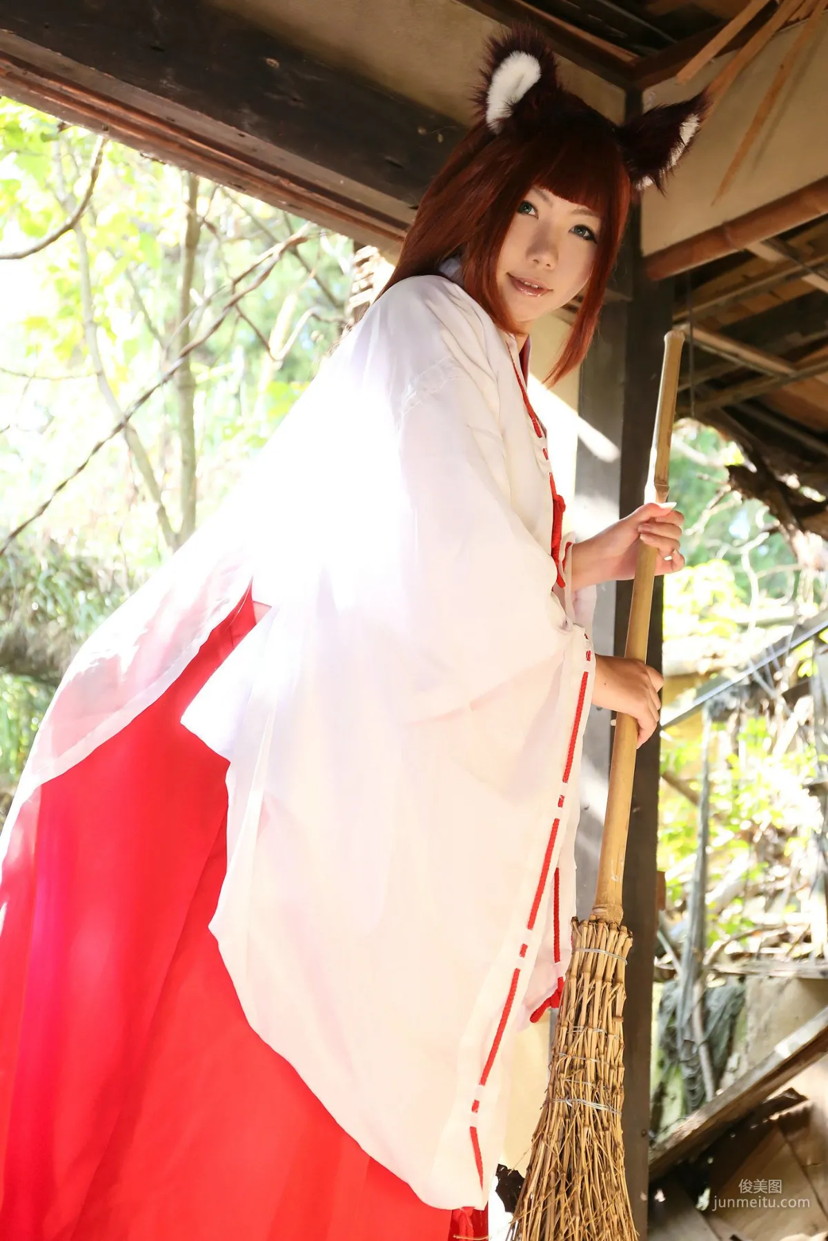 Higurashi Rin [Fox Club 2nd Generation Miko [Higurashi Kikaku] Photo Set photo 42
