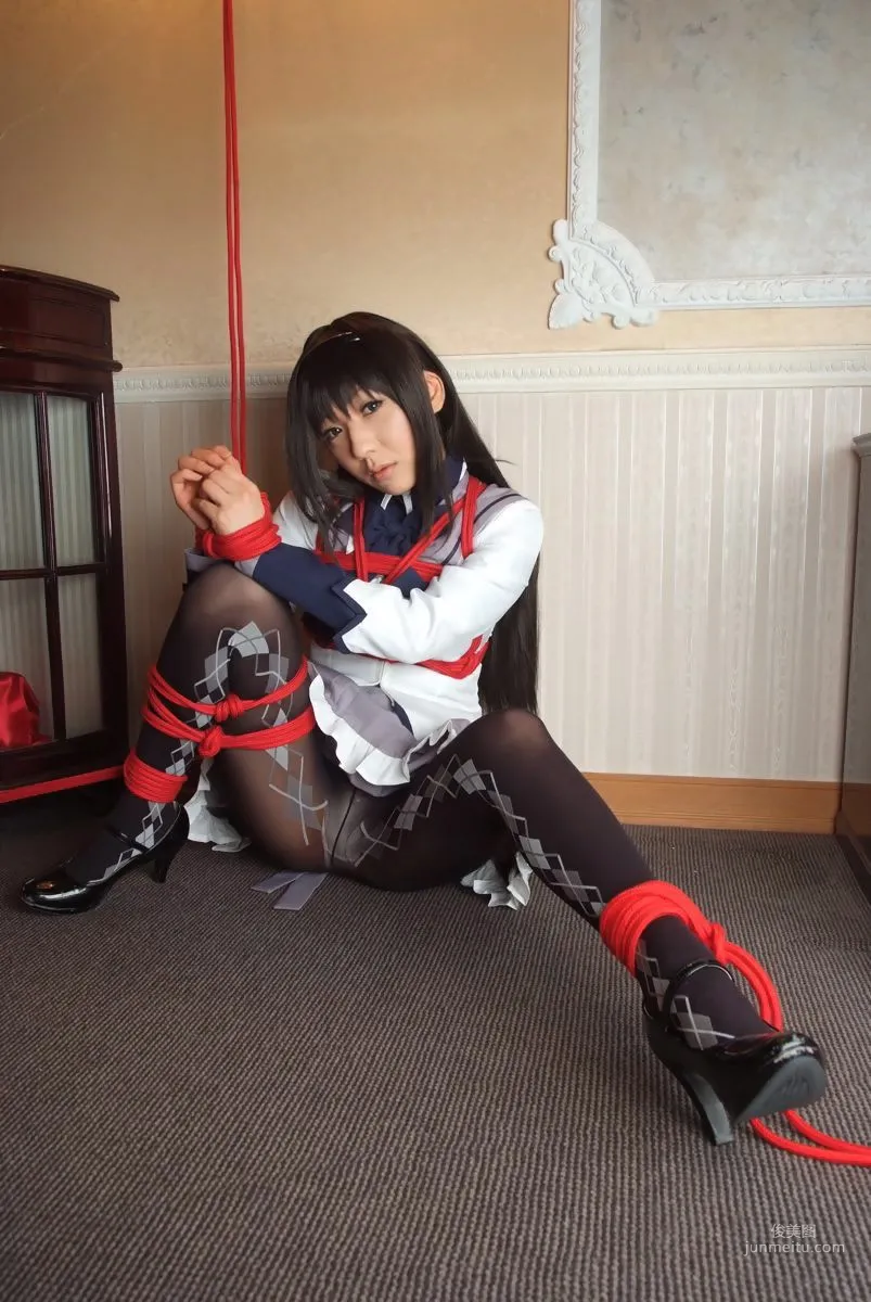Misaki Hanamura Puella Magi Madoka Magica Akemi Homura [HONEY BUNNY] Photo Set photo 43