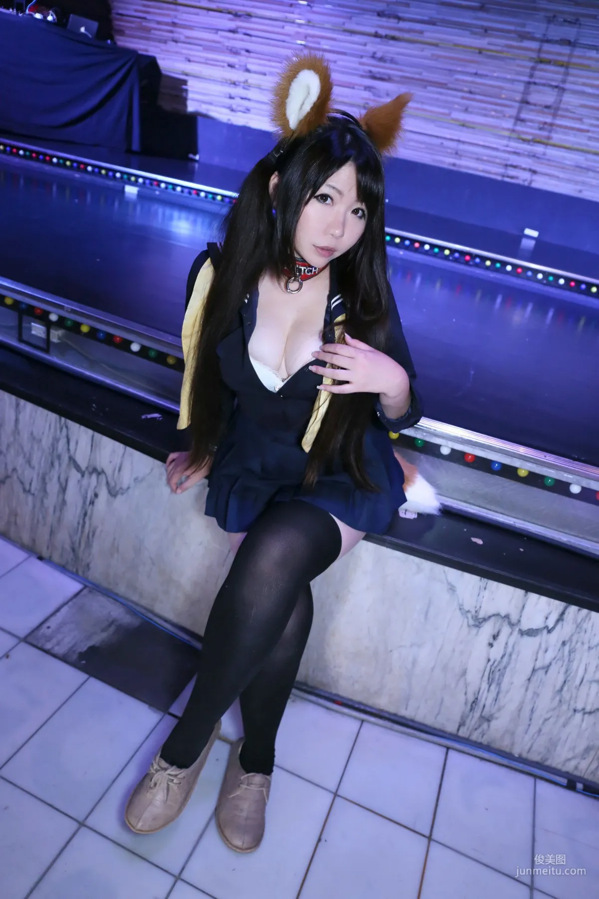 Higurashi Rin and Higurashi Ran, [Fox Club 2nd Generation School Girl] [Cosplay Collection] Photo Set photo 109
