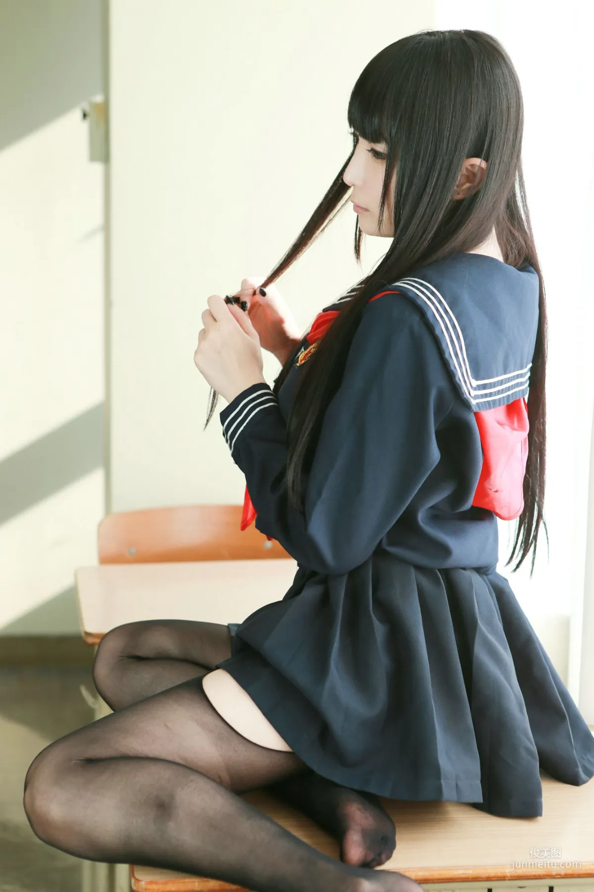 LeChat (Rusha) School Girl [Dancing Cat Human] Photo Set photo 10